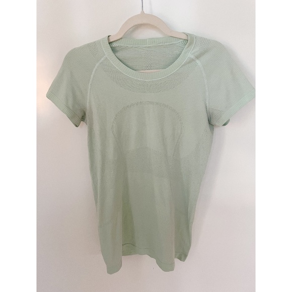 lululemon athletica Tops - Lululemon Swiftly Tech Short Sleeve Crew Tee -Shirt Mint Moment 8